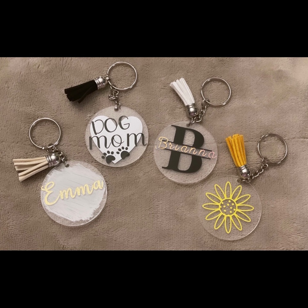 Personalize keychains